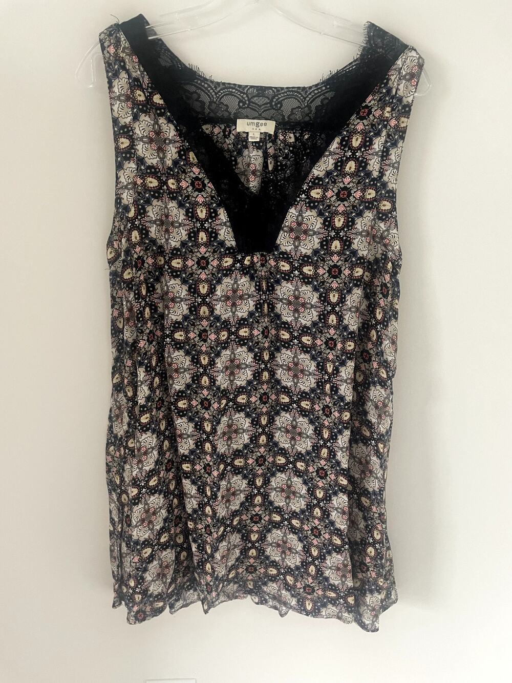 Umgee Lace Nightgown Sz L